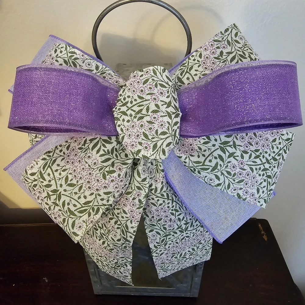 Spring Lantern Bow 💜